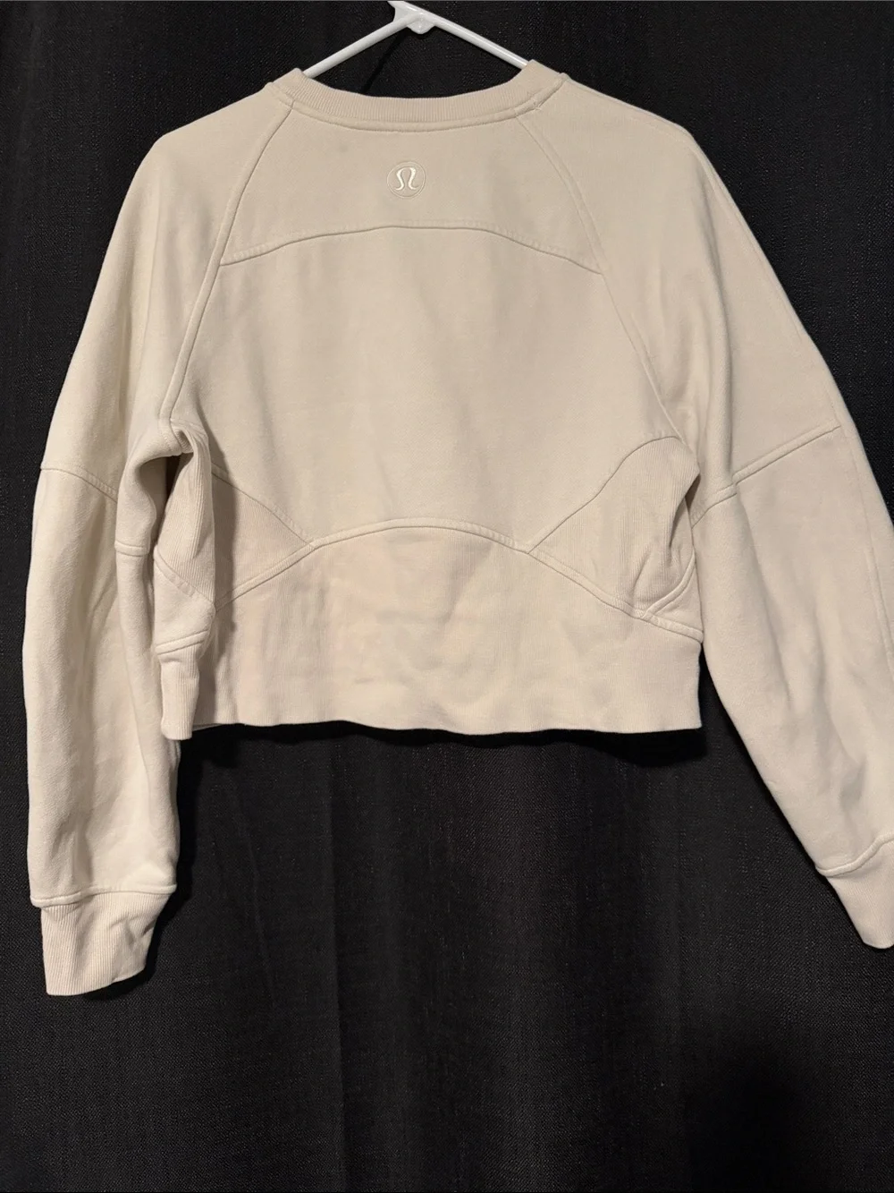 lululemon athletica Cream Crewneck Sweatshirt with Logo - Picture 4 of 4